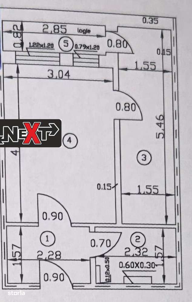 Garsonieră de vânzare – Dărmănești etaj 3-6
