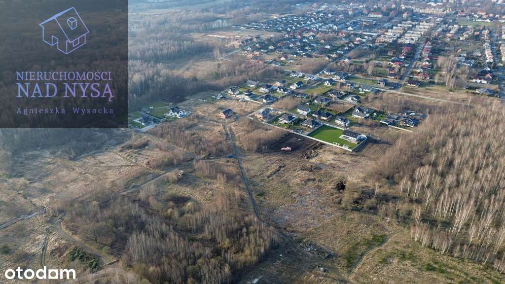 4 działki budowlane, media: prąd, woda!-2