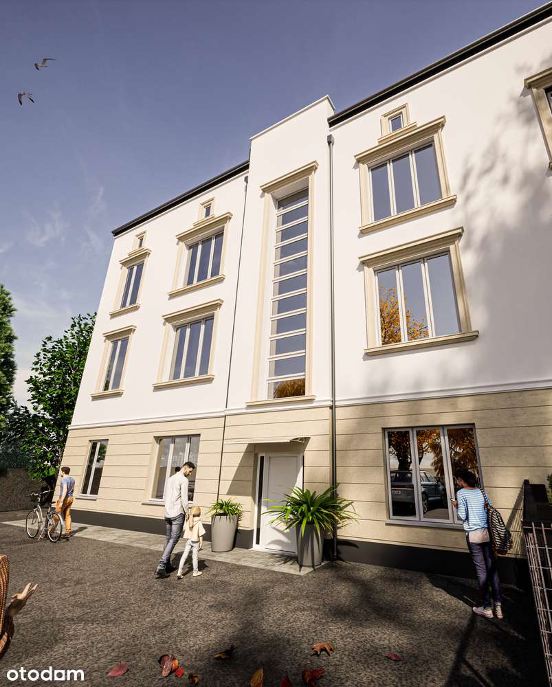 Kawalerka w stanie deweloperskim, kamienica po rewitalizacji, parter-8