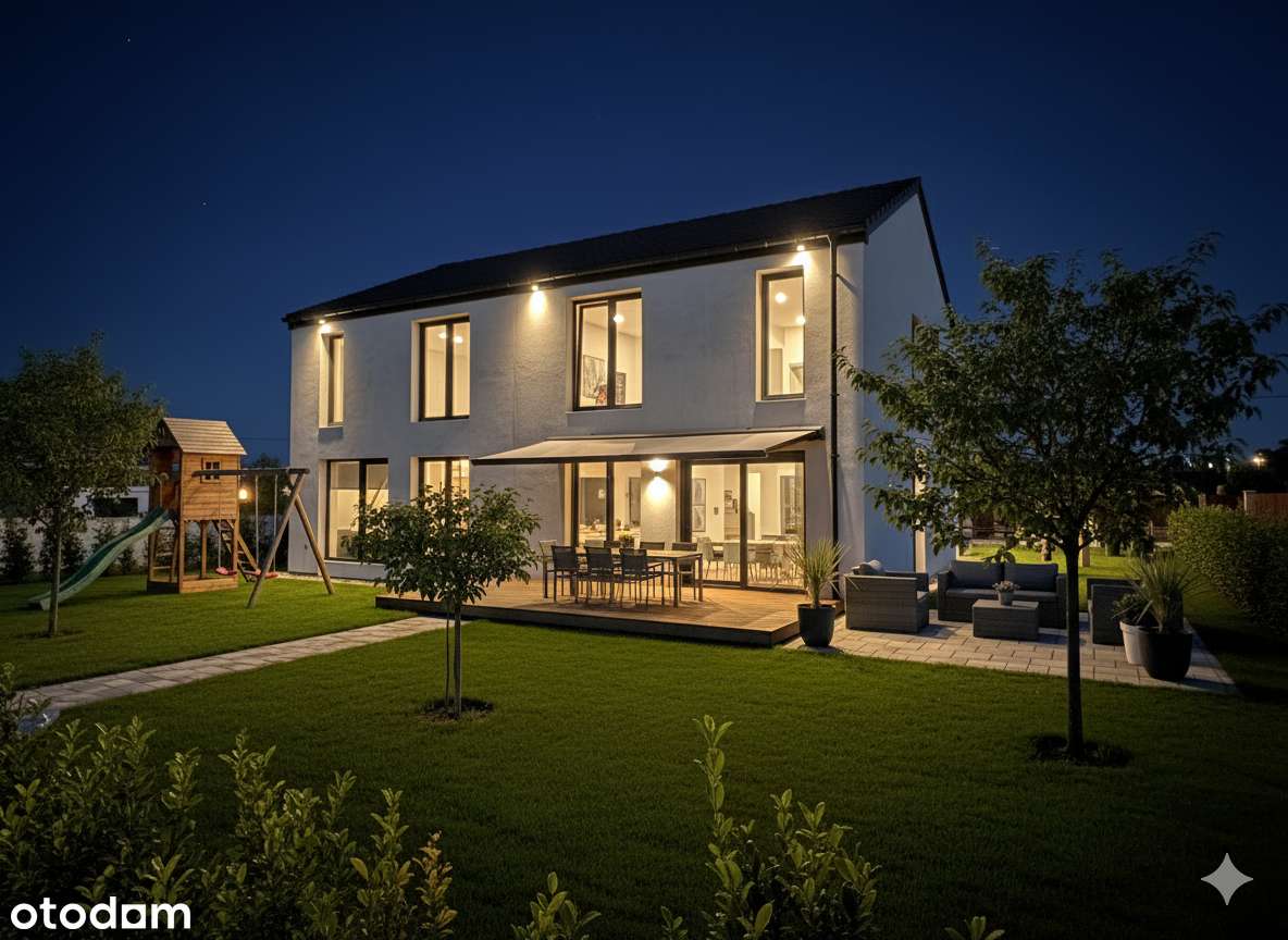 Dom z 4 sypialniami i dużym ogrodem taniej niż 3 pokoje w mieście-1