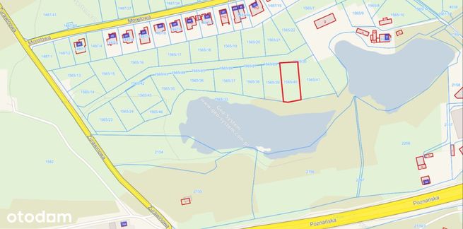 Działka budowlana Swarzędz/Poznań 1069m²