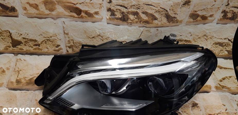 mercedes w166 gle full led ils europa lewa czarne soczewki - 3