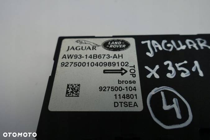 Jaguar XJ X351 MODUŁ sterownik AW93-14B673-AH - 2