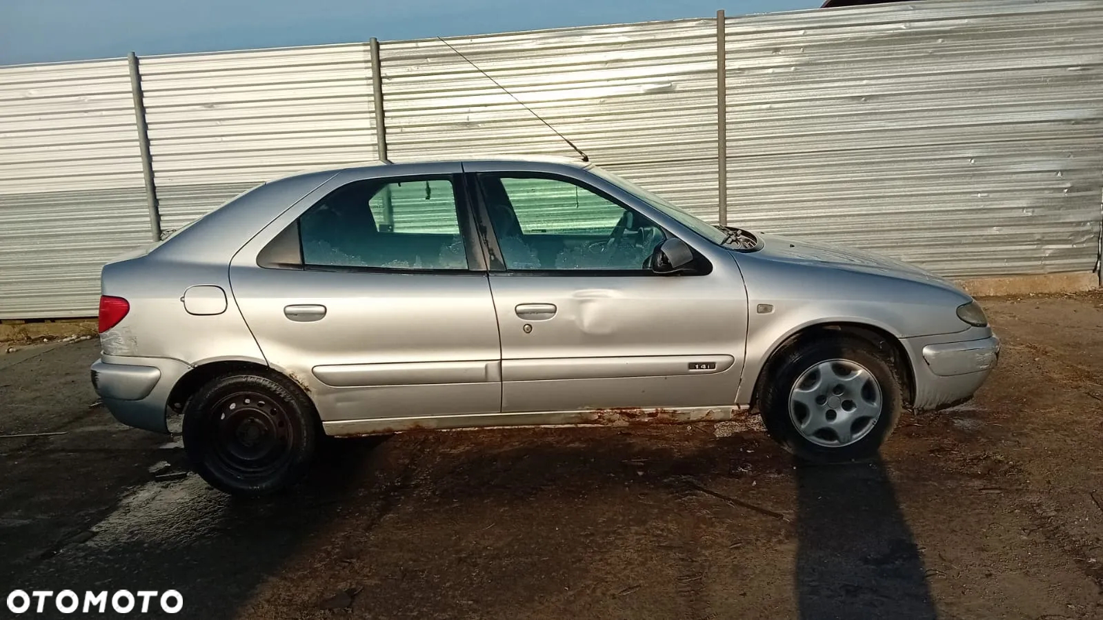 TYLKO CZĘŚCI CITROEN XSARA I N1 1.4 8V 75KM 44KW KFX 97-00r HB 5D LAKIER: EYC - 3