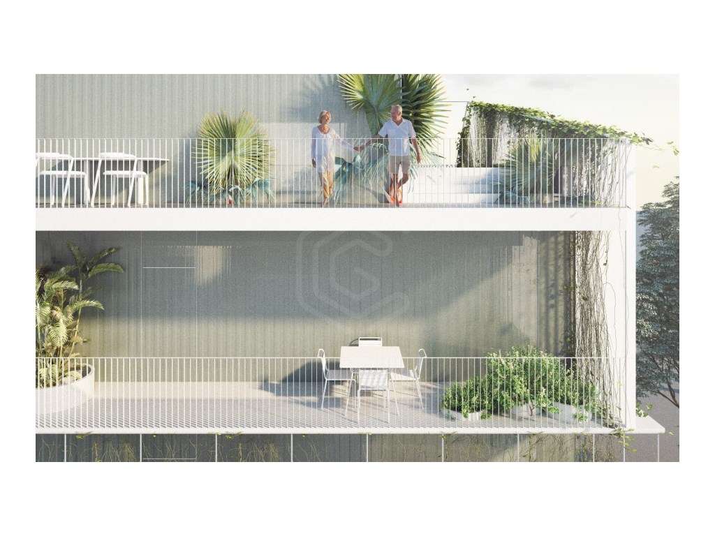 Apartamento duplex T3, com piscina privada no último piso e 2 estac... - Grande imagem: 3/46