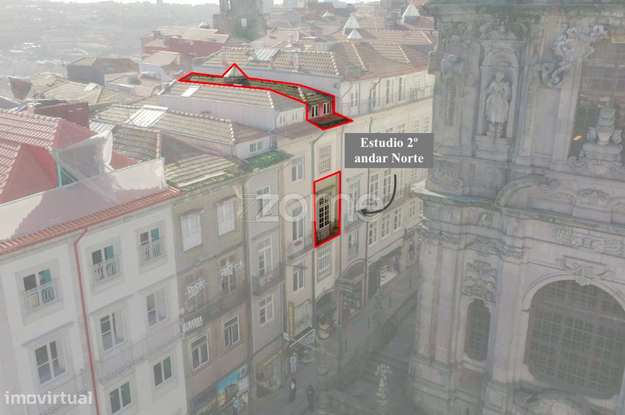 2 Estúdios T0 nos Clérigos - 2º andar - Grande imagem: 2/29
