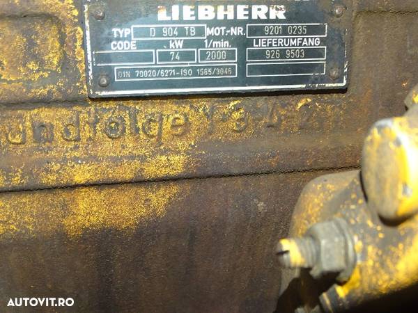 Motor liebherr D 904 TB - 3