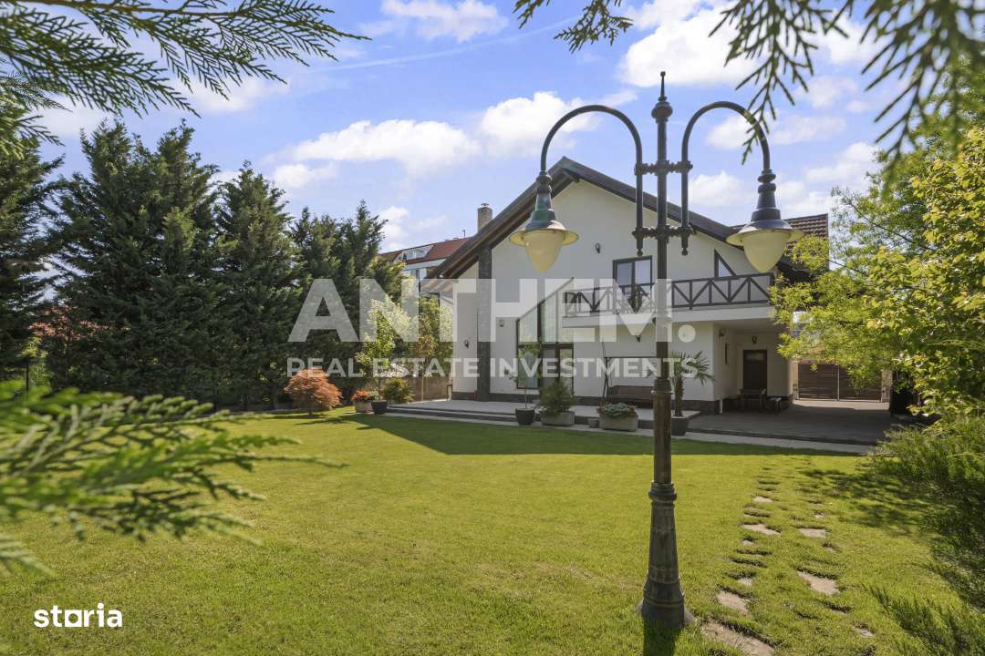 Refugiu urban in Bucuresti: vila eleganta, gradina matura si finisaje - Imagine principală: 2/19