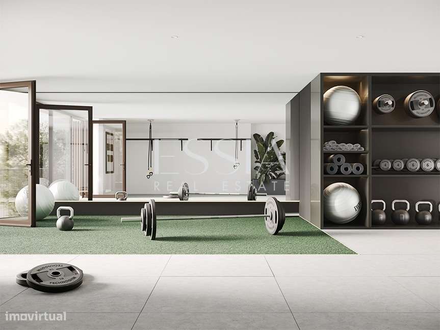 T2 Varanda 12m2 Vistas Rio | T2 c Garagem Jardins Arrábida | T2 Gaia-30