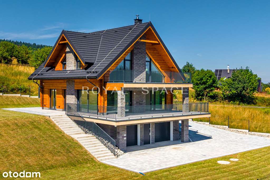 Dom w standardzie premium z widokiem na Babią Górę