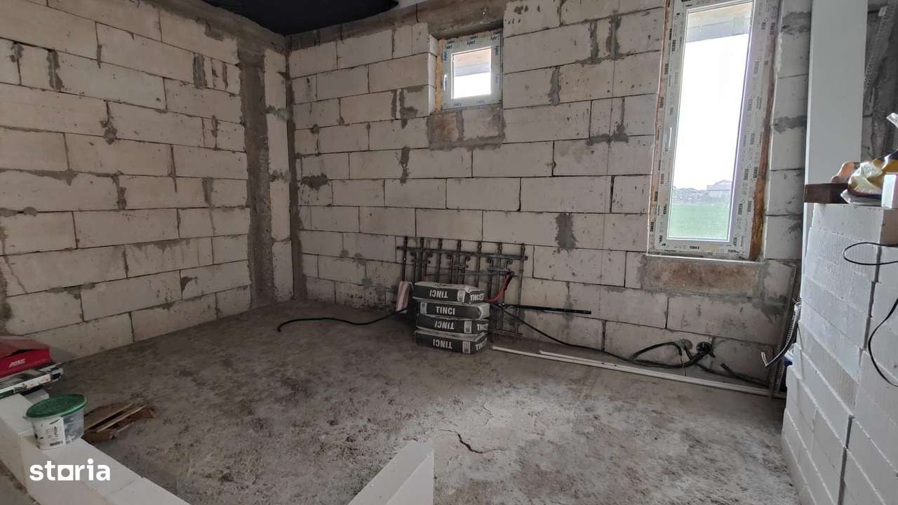 Duplex P+1+M, 251 mp utili, teren 340 mp – Domnești-11