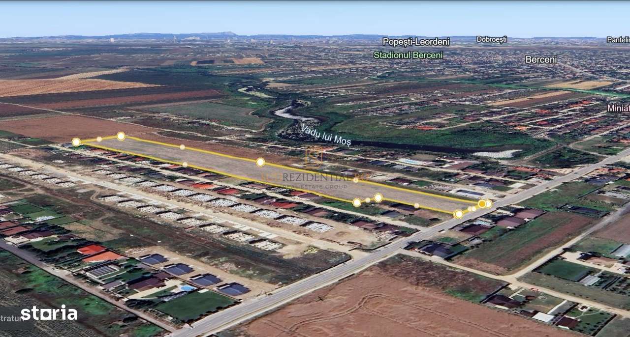 Teren 6000 mp, intravilan, P+2E, deschidere stradala, Berceni, Vidra-5