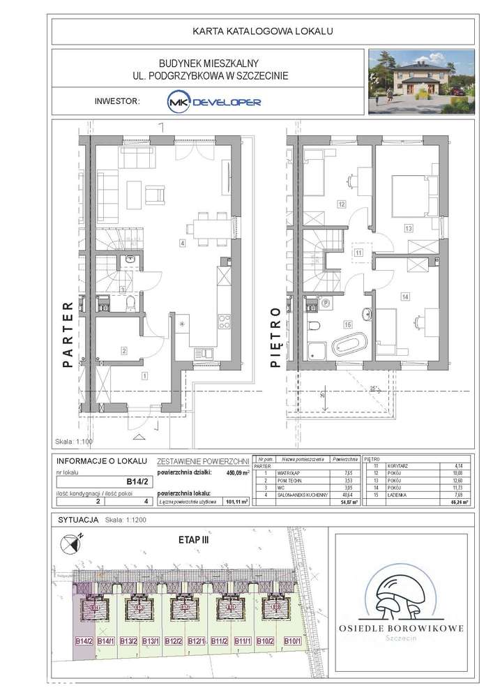 Osiedle Borowikowe - Dom w otulinie Puszczy Bukowej! - Pełny obrazek: 5/10