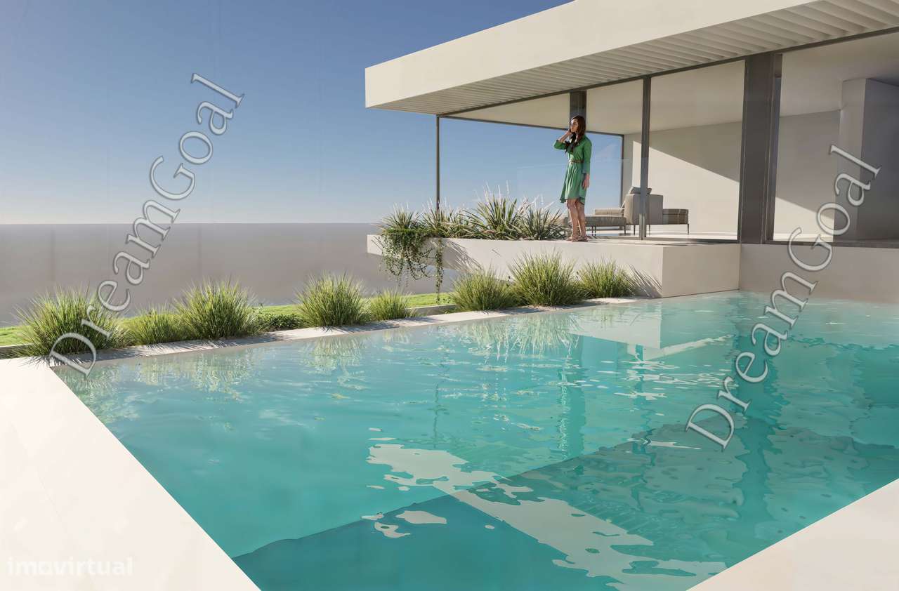 Terreno com Projeto Aprovado para 2 Moradias de Luxo com Piscina - Grande imagem: 5/21