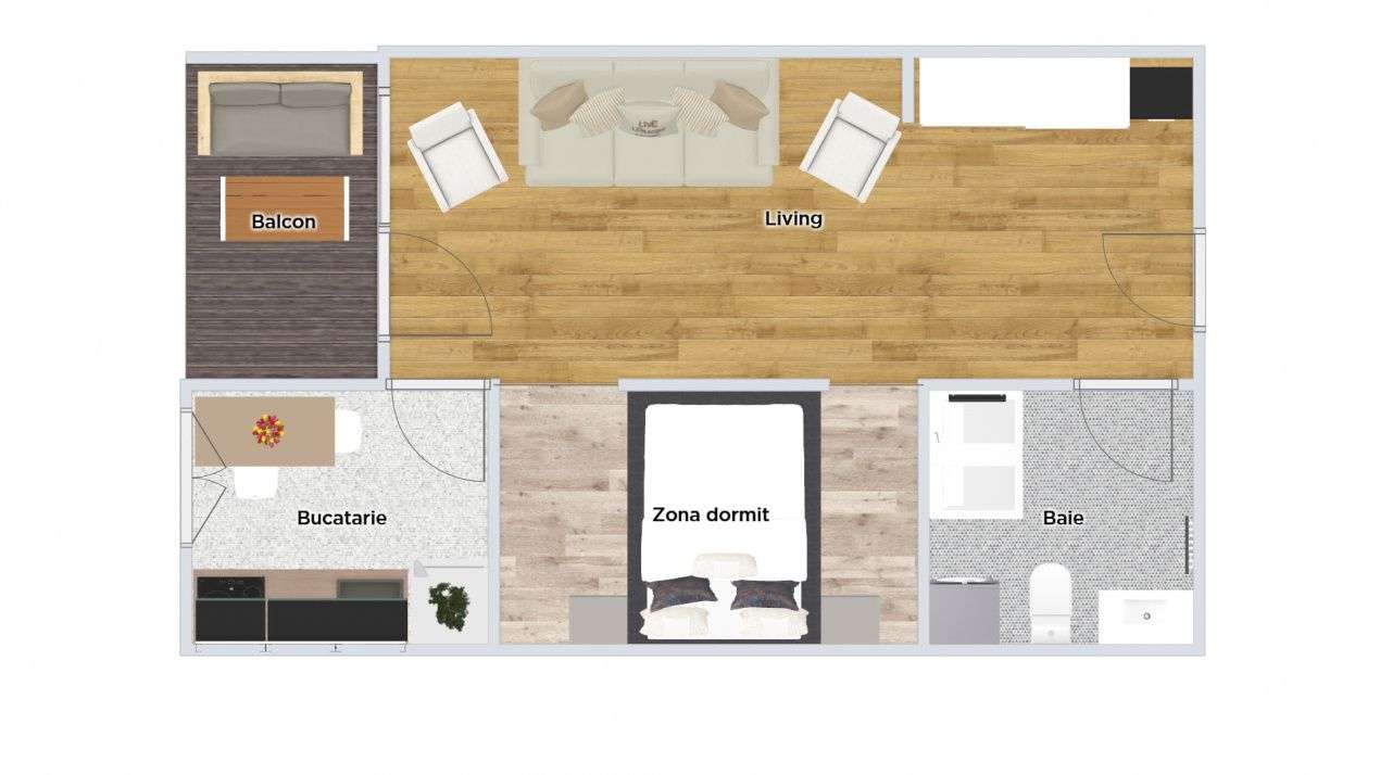 Garsoniera la Cheie, 33mp, cartier Veterani de Razboi - Imagine principală: 4/8