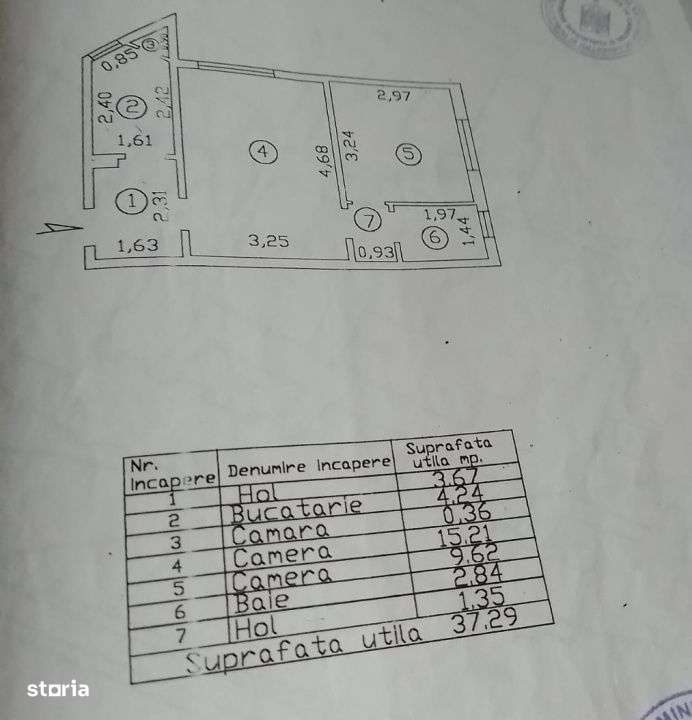 - Apartament 2 camere confort 2, zona Viziru 1.-1