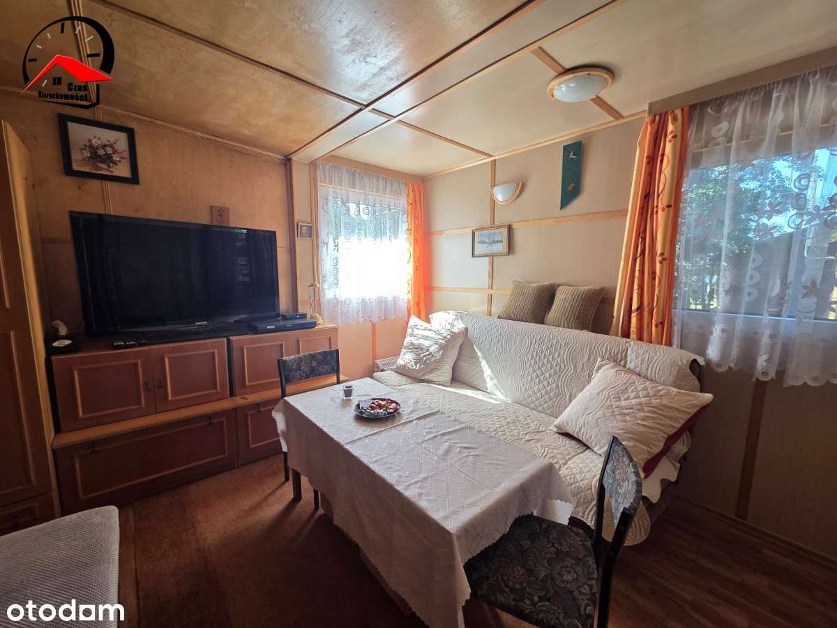 Działka z domkiem drewnianym w Połajewie - Pełny obrazek: 5/20