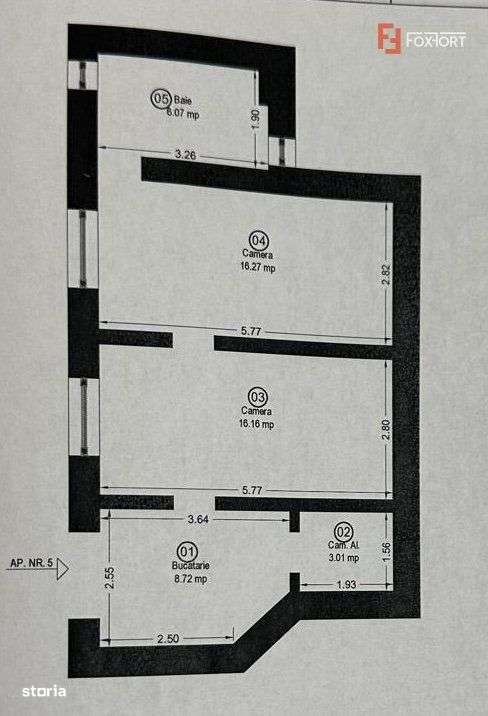 De vanzare apartament cu 2 camere, zona Iosefin - Imagine principală: 4/11