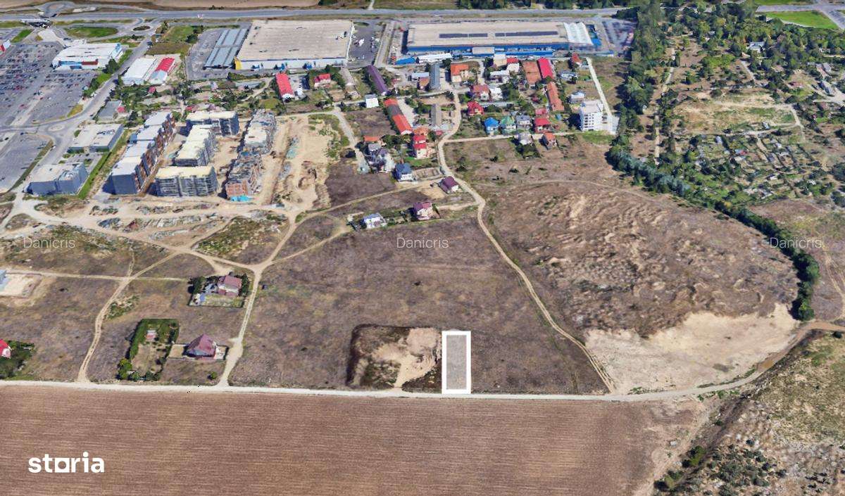 Teren intravilan 1.000 mp | Zona Dedeman | Comision 0% - Imagine principală: 4/8