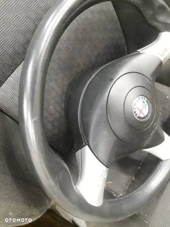 * KIEROWNICA MULTIFUNKCJA SKÓRA AIRBAG ALFA ROMEO 156 * - 6