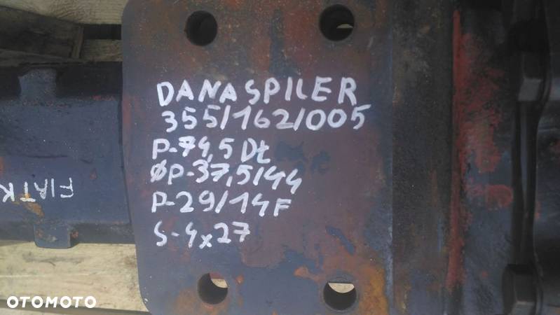 Zwolnica Dana Spicer 355-162-005 P-14 S-4x27 P-74,5cm SZ-10 Fiat Kobelco E145W - 3