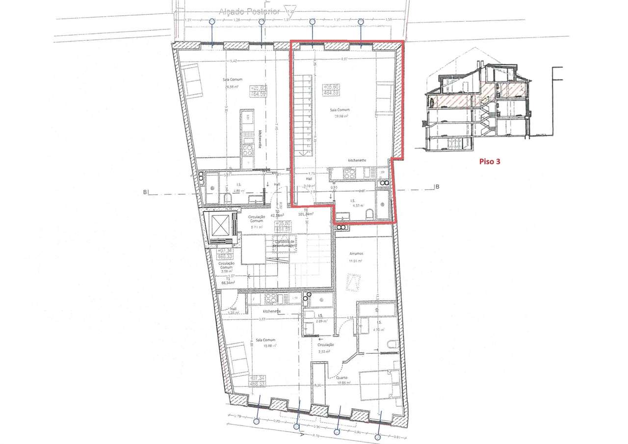 Apartamento T0+2 DUPLEX Venda em Viseu,Viseu - Grande imagem: 5/16