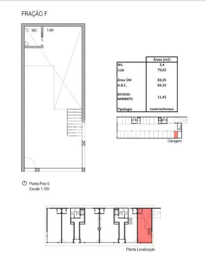 Loja em empreendimento c/garagem em  São Pedro da Cova, Gondomar - Grande imagem: 4/4