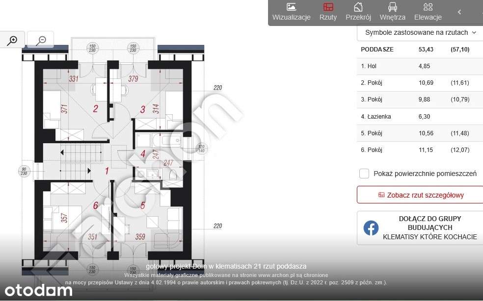 Wieliczka okolice- dom wolnostojący 123m z garażem - Pełny obrazek: 5/5