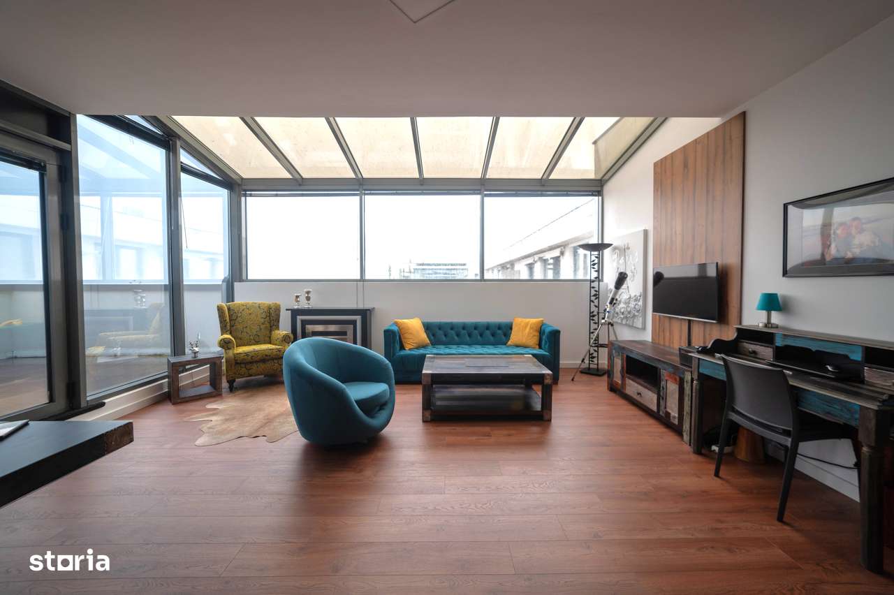 Penthouse modern 100 mp + 54 mp terasă - Torontalului (langa VOX)-0