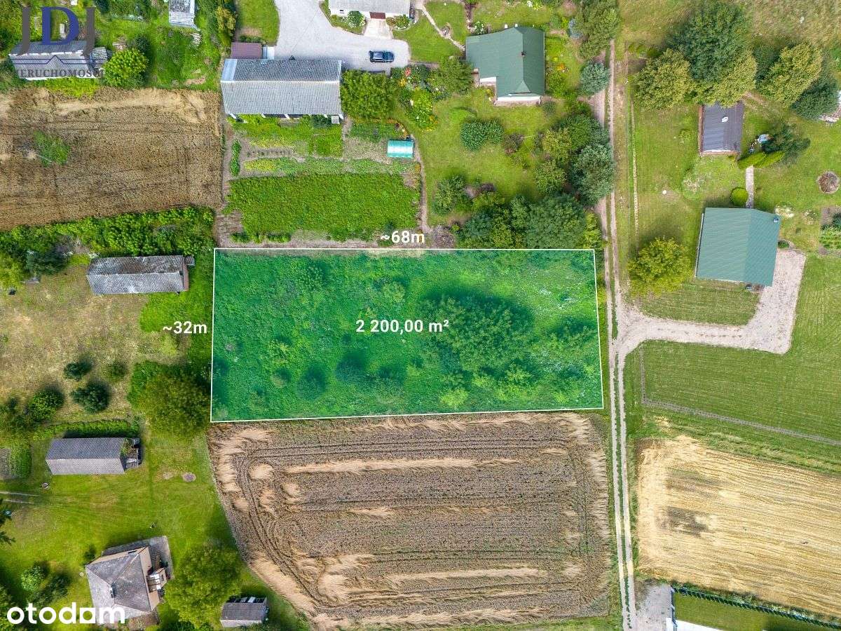 Działka budowlana 22 ar. Moroczyn. Hrubieszów - Pełny obrazek: 1/10