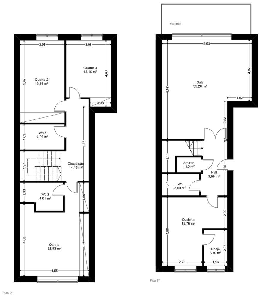 T3 Duplex em Condomínio Fechado com Piscina | Lavra, Matosinhos-37