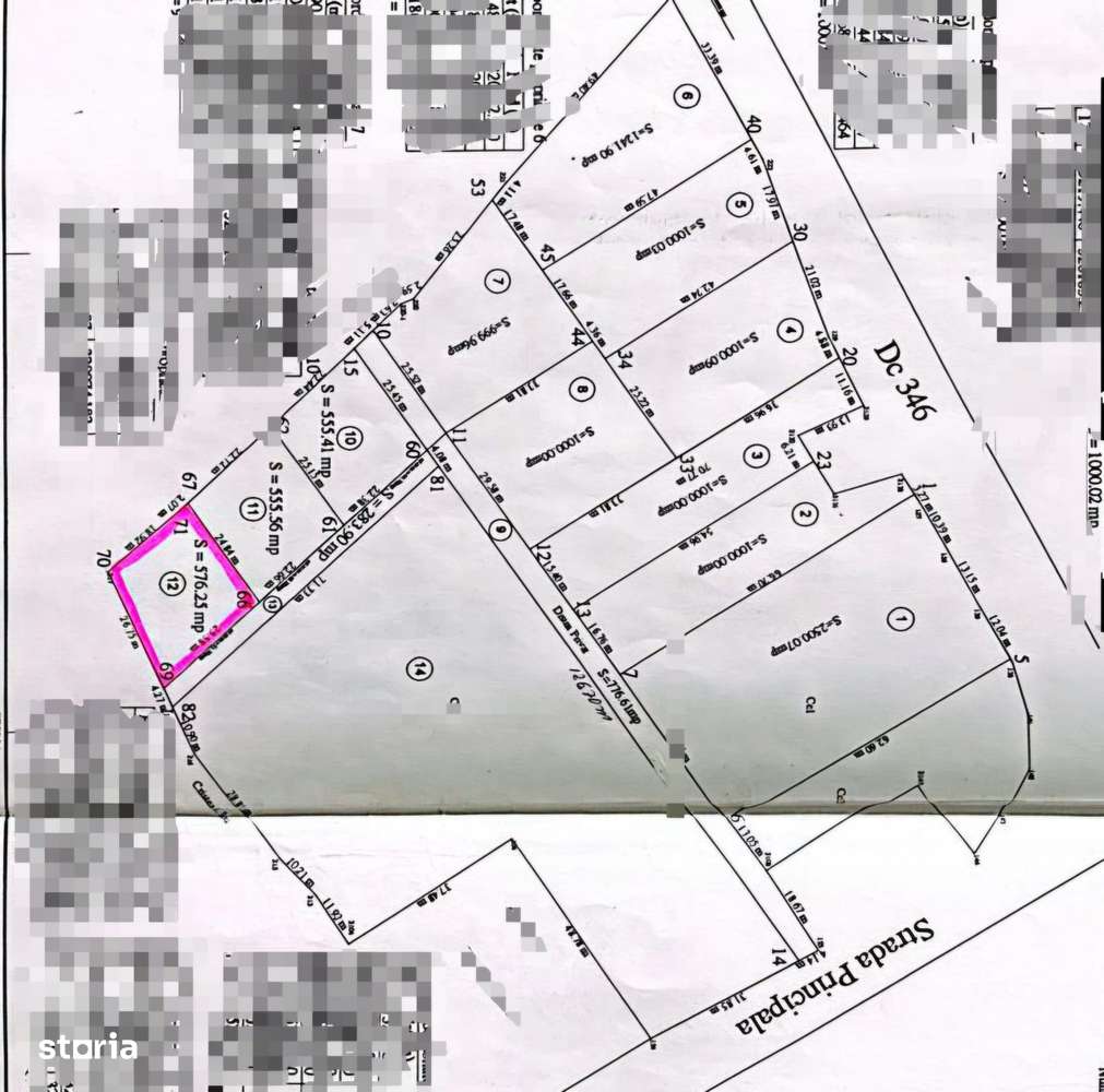 TEREN CENTRAL CLINCENI CU AUTORIZATIE DE CONSTRUCTIE SI CF URBANISM-3