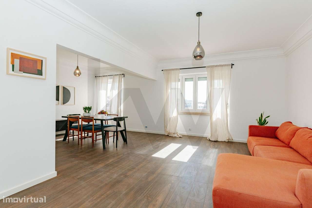 Apartamento T4 MOBILADO - Junto ao Marquês de Pombal - Grande imagem: 5/30