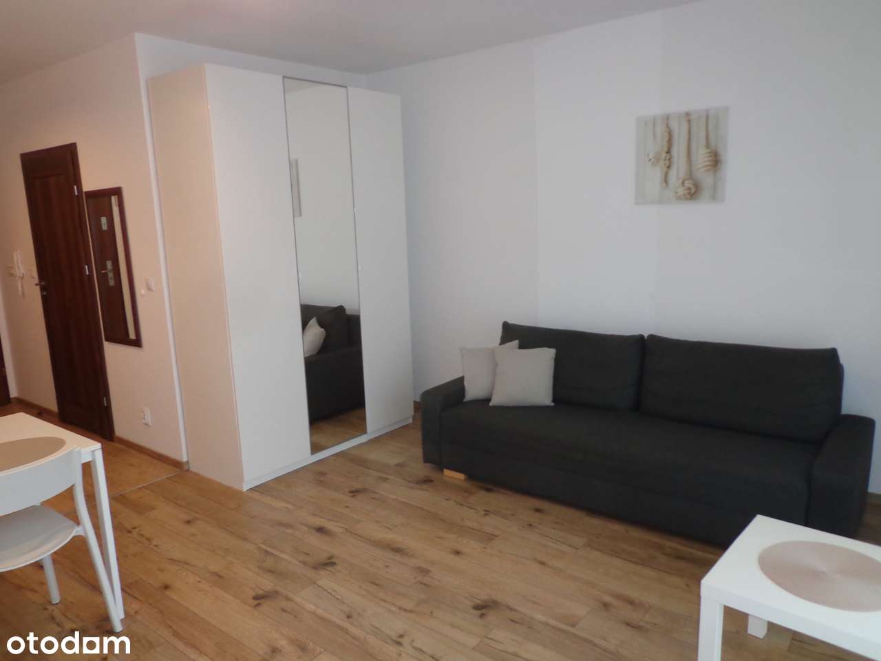 DO WYNAJĘCIA KAWALERKA Z OGRÓDKIEM  WROCŁAW - KRZYKI  UL. DOŻYNKOWA - Pełny obrazek: 4/9