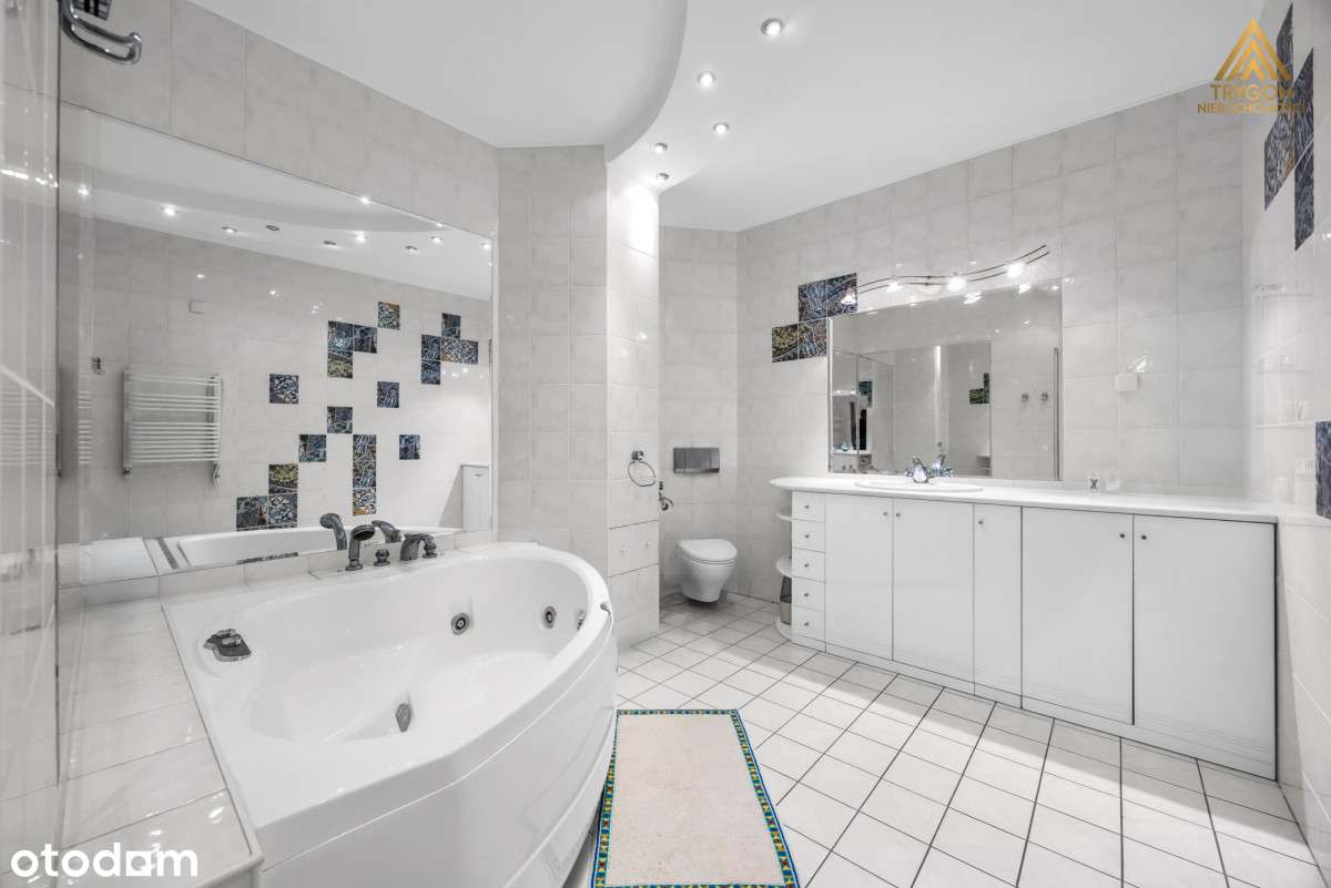 3 pokoje, 2 łazienki, taras, garaż, ochrona, Metro-7