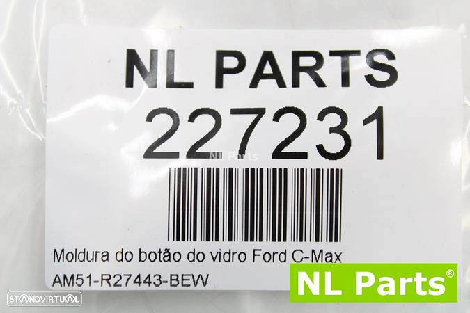 Moldura do botão do vidro Ford C-Max AM51-R27443-BEW - 5