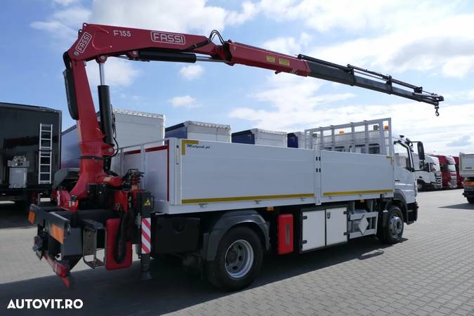 Mercedes-Benz ATEGO / 16 30 / E6 / CUTIE DE VITEZE + HDS FASSI F 155 / ADR / RADIO CONTROL - 4