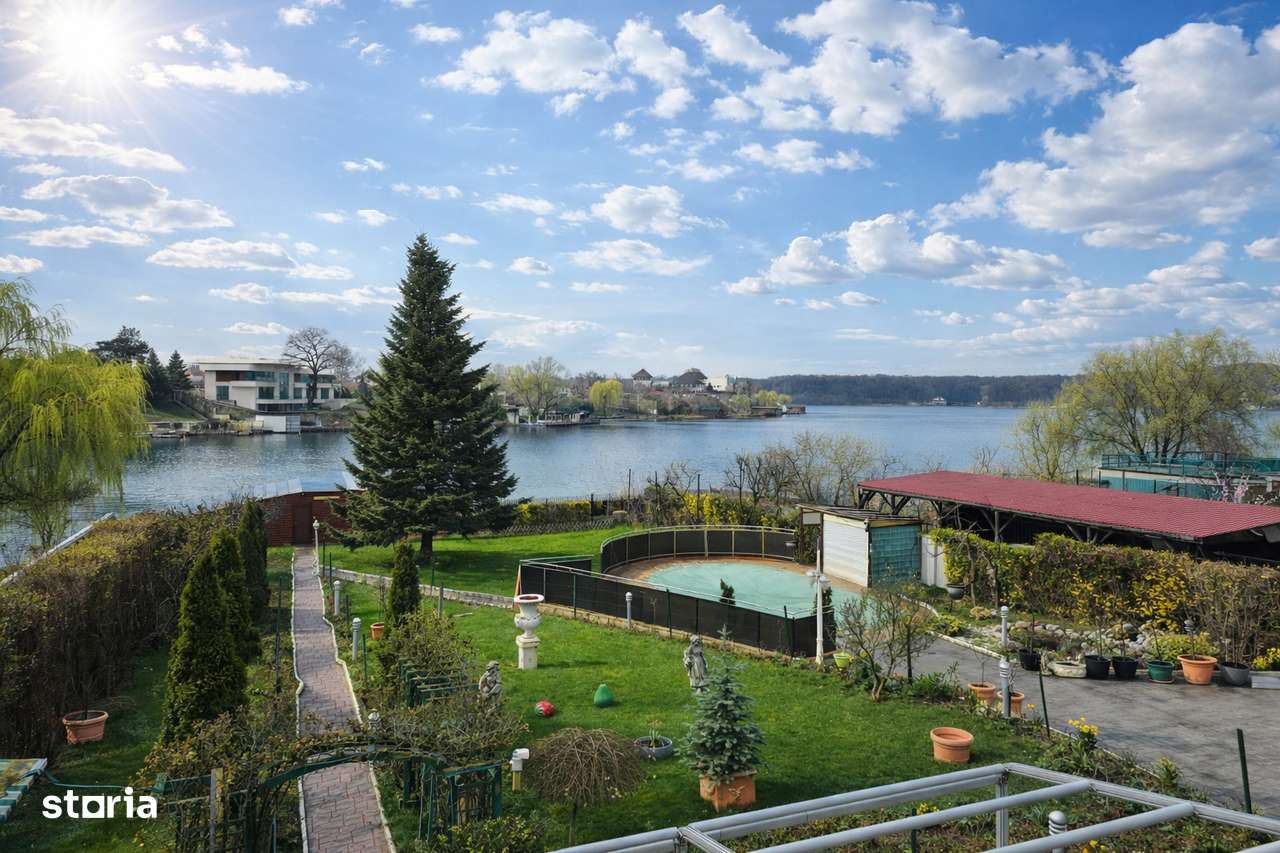 Refugiu exclusivist pe malul lacului Snagov – proprietate rara-4