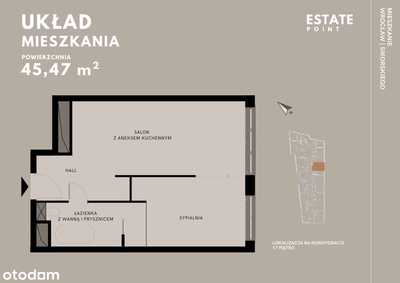 Rzeka za oknem i wnętrze z charakterem | Gotowe do wprowadzenia QUORUM-14