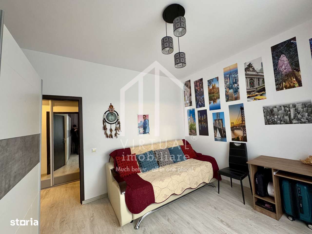 Apartament cu 3 camere, balcon, 61mp utili, vedere spre Muntii Fagaras - Imagine principală: 3/17