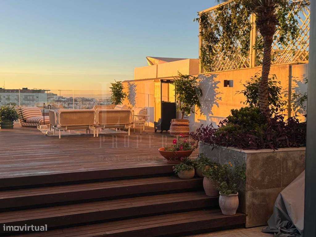 APARTAMENTO DE LUXO EM ZONA NOBRE DE LISBOA COM PISCINA E VISTAS SO...-10