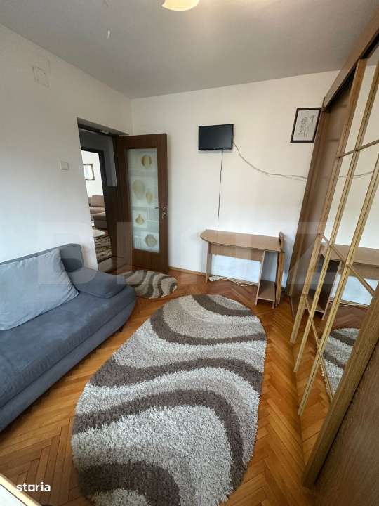 Apartament 3 camere decomandat, mobilat-utilat, zona Primaverii, Manas - Imagine principală: 5/10