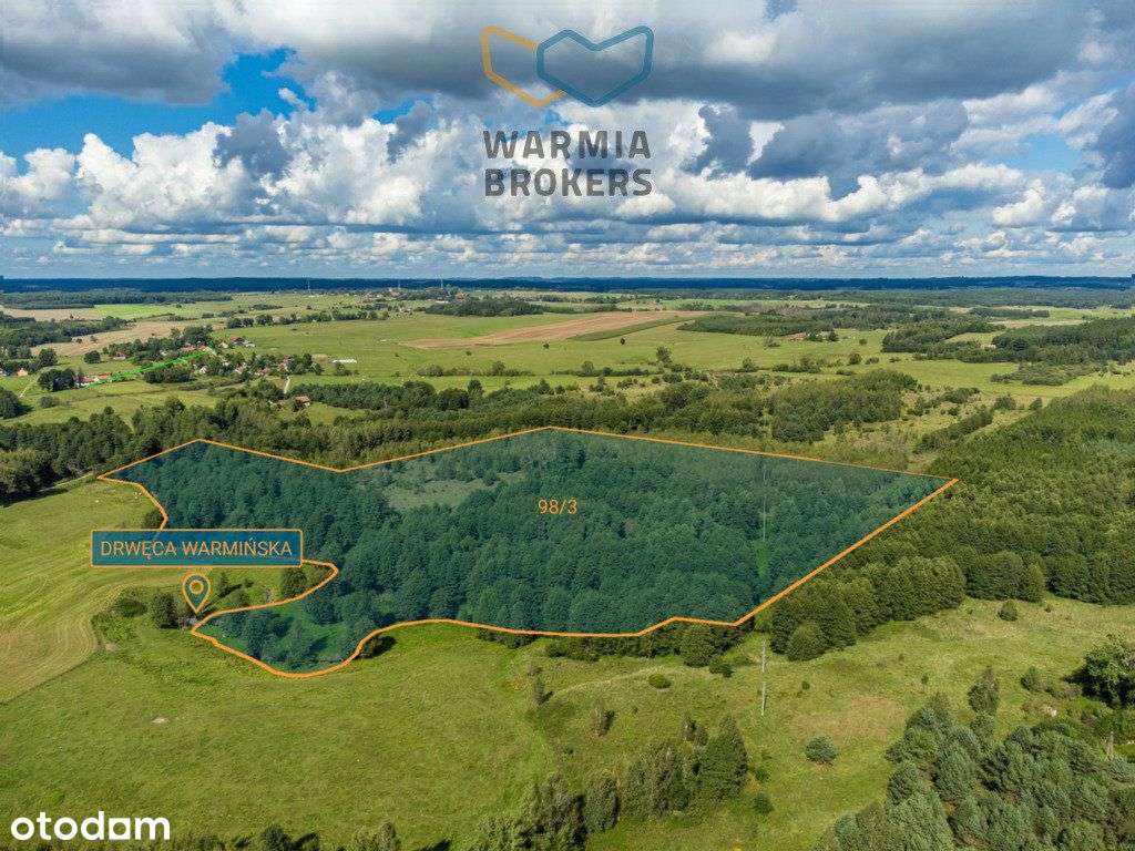 Inwestycja w sercu Warmii z linią rzeki i wz!!-5