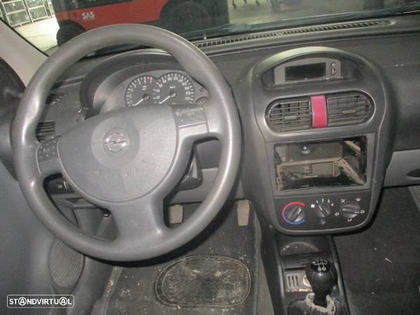 Carro MOT: Z10XE  LW3  CXVEL: F13 OPEL CORSA C 2001 1.0I 60CV 3P AZUL GASOLINA - 8