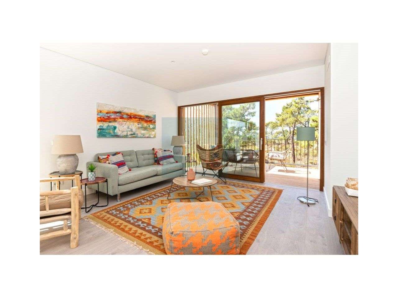 Apartamento T3 com piscina privativa no rooftop em Troia