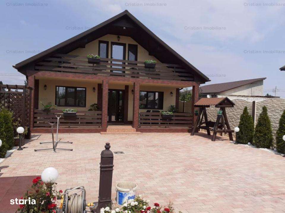 Vila NOUA P+M  Chercea 156mp utili MOBILATA 250mp teren - Imagine principală: 3/17