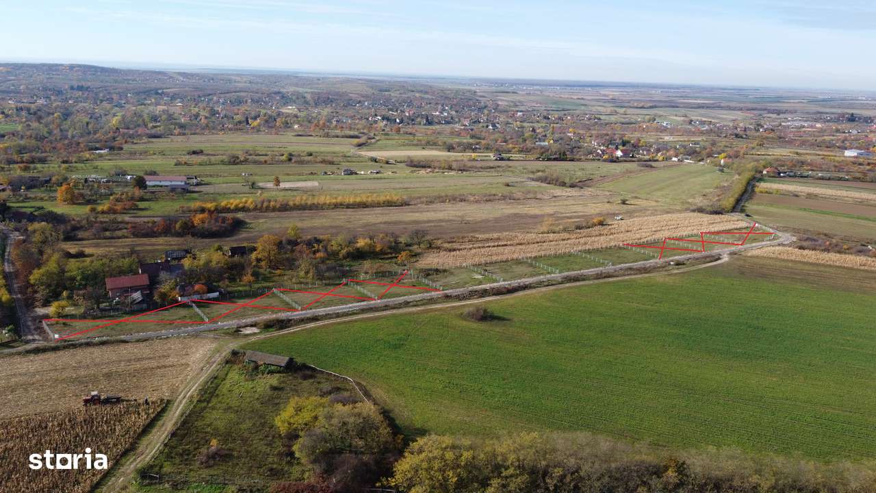 Ultimele 4 parcele disponibile-Teren intravilan-Vedere catre oras - Imagine principală: 3/8