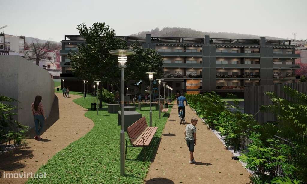 Apartamentos T2 Condomínio Privado - Celeirós, Braga - Grande imagem: 3/48