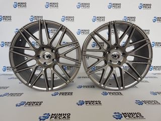 Jantes Wrath (WF-3) em 19&quot; (5X120) Gloss GunMetal