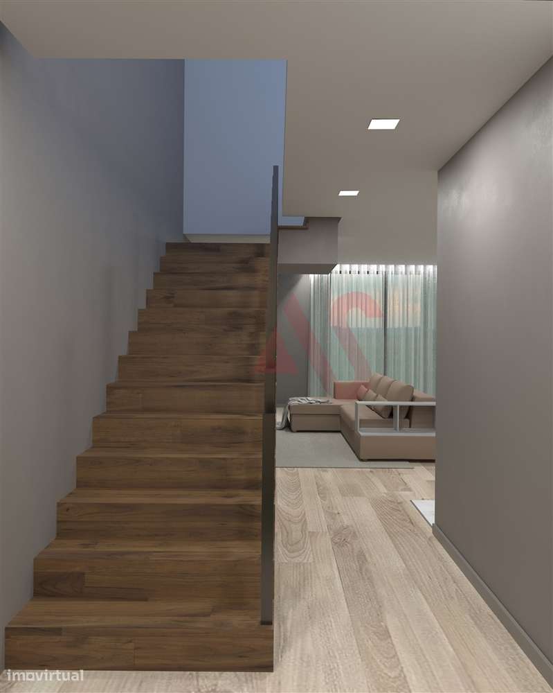 Moradia T3 de Gaveto com Classificação Energética A+ em Tebosa, Braga - Grande imagem: 4/12